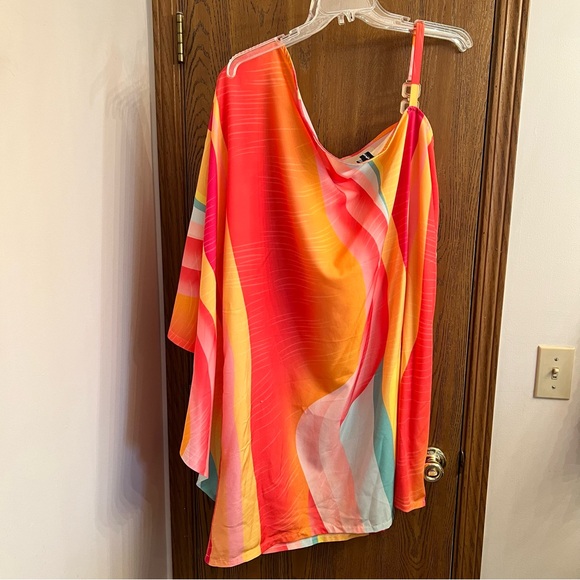 Fun multicolor dress - 4x - new - Picture 2 of 5